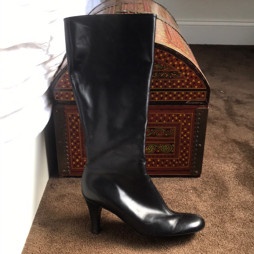 Gianni bini tall black boots